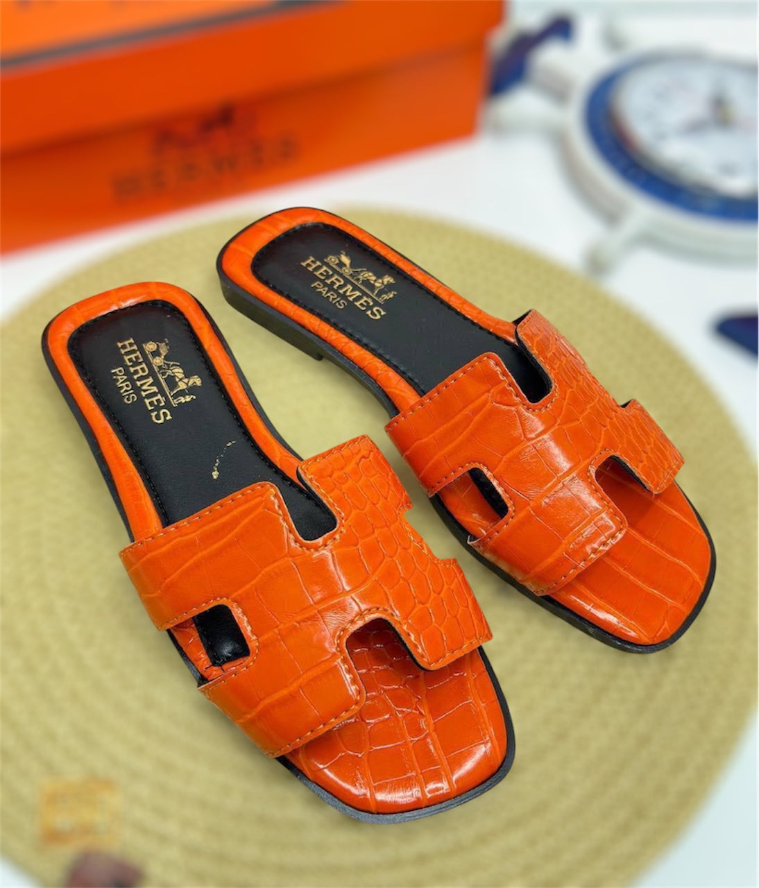 Sandales Orange Vibrant🧡